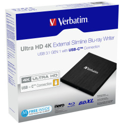 VERBATIM GRAVEUR BD-R EXTERNE 4K USB