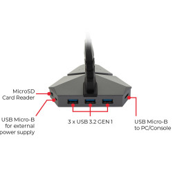 VERBATIM HUB MULTIPORTS AXIS