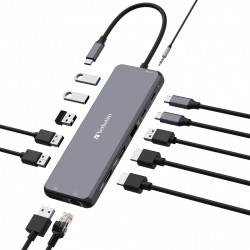 VERBATIM HUB USB-C MULTIPORT CMH-13