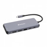 VERBATIM HUB USB-C MULTIPORT CMH-14