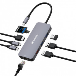 VERBATIM HUB USB-C MULTIPORT CMH-09