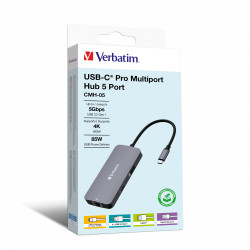 VERBATIM HUB USB-C MULTIPORT CMH-05