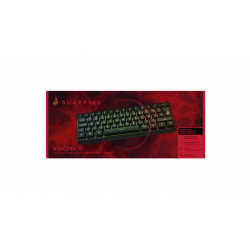 VERBATIM CLAVIER RVB X1 QWERTY ESPAG