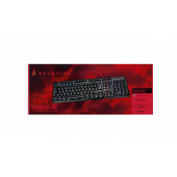 VERBATIM CLAVIER RVB X2 QWERTY NORDI