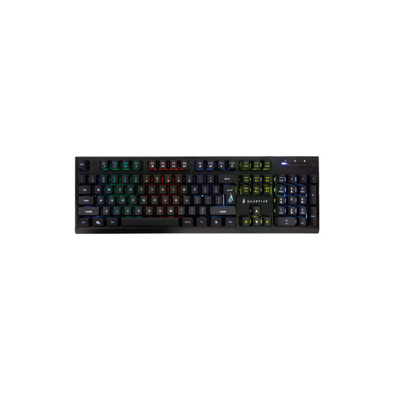 VERBATIM CLAVIER RVB X2 QWERTY US AN