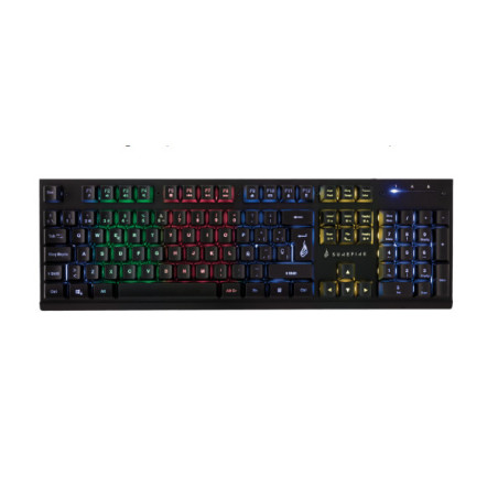 VERBATIM CLAVIER RVB X2 AZERTY FRANC