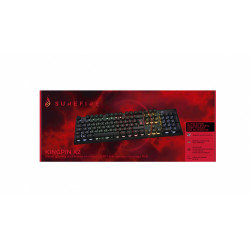 VERBATIM CLAVIER RVB X2 AZERTY FRANC