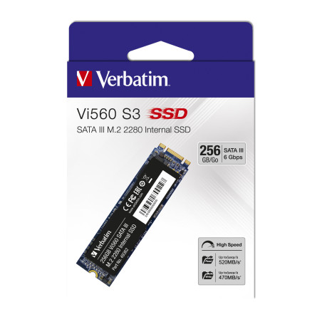 VERBATIM SSD INTERNE 256GB VI560 S3