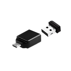 VERBATIM CLE NANO 16GB USB 2 + ADAPT