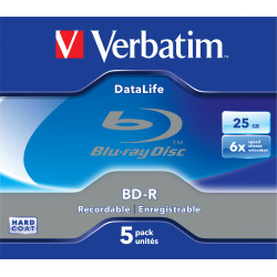 VERBATIM BLU-RAY BD-R 25GB 6X JC5