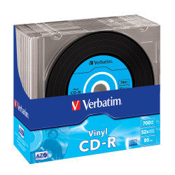 VERBATIM CD-R AZO 700MB 52X SL10