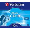 VERBATIM CD-R AUDIO 80MIN JC10