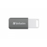 VERBATIM CLE DATABAR 128GB USB2 GRIS