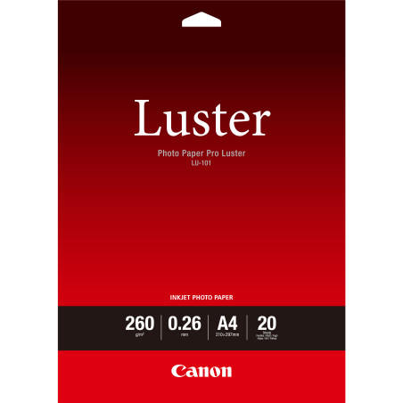 CANON PAPIER PHOTO LU-101 A4 20F