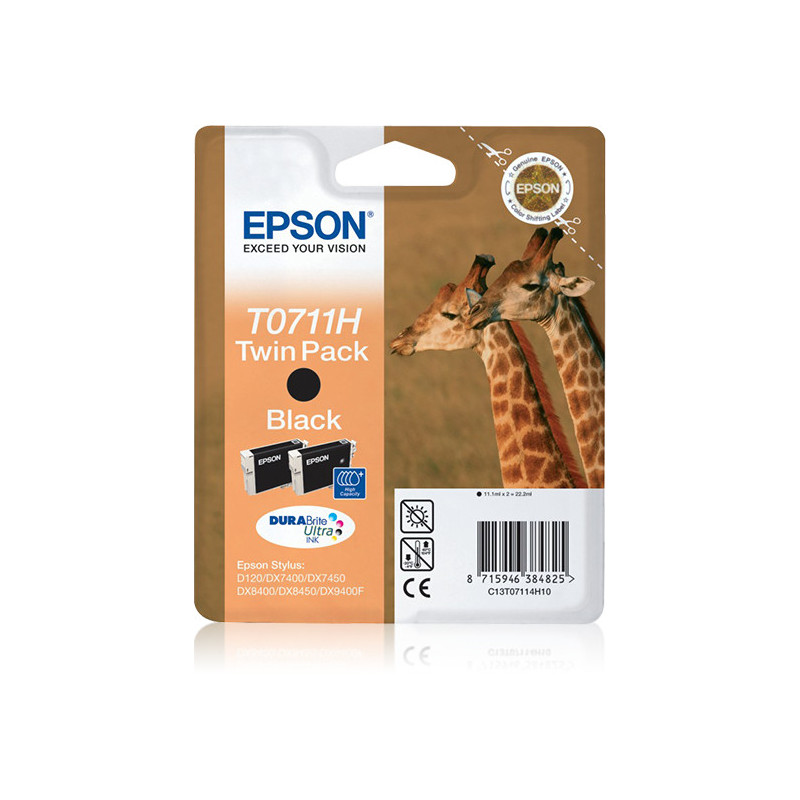 EPSON ENCRE T0711H N PK2