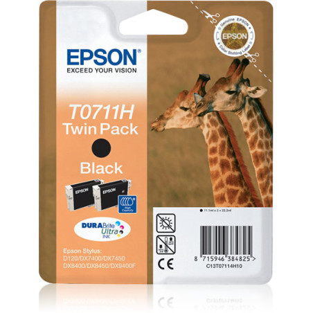 EPSON ENCRE T0711H N PK2