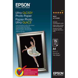 EPSON PAPIER PHOTO ULTRA BRILLANT A4