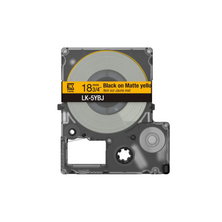 EPSON RUBAN LK-5YBJ JAUNE N MAT 18M