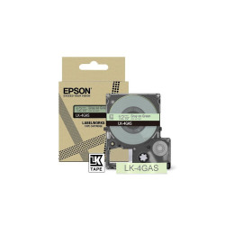 EPSON RUBAN LK-4GAS GRIS VERT 12MM