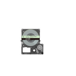 EPSON RUBAN LK-4GAS GRIS VERT 12MM