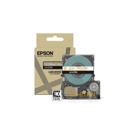 EPSON RUBAN LK-6TKN TR OR METAL 24MM