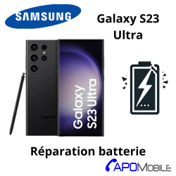 Réparation Samsung Galaxy S23 Ultra Batterie - APOMobile