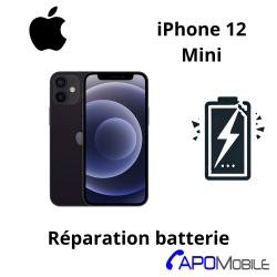 Réparation Apple iPhone 12 Mini Batterie - APOMobile