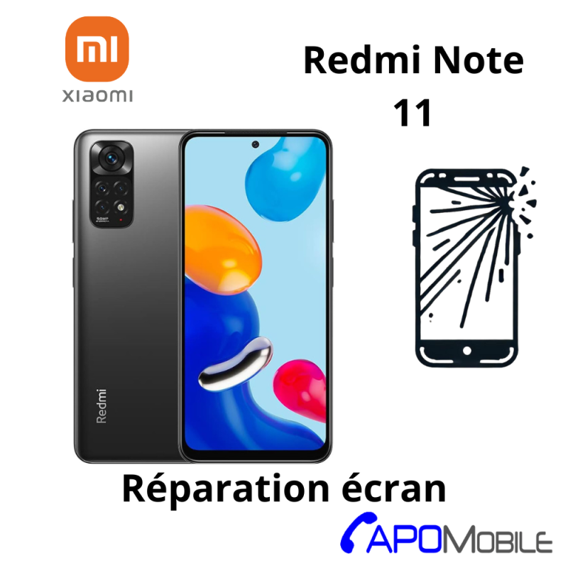 Réparation Xiaomi Redmi Note 11 Écran - APOMobile