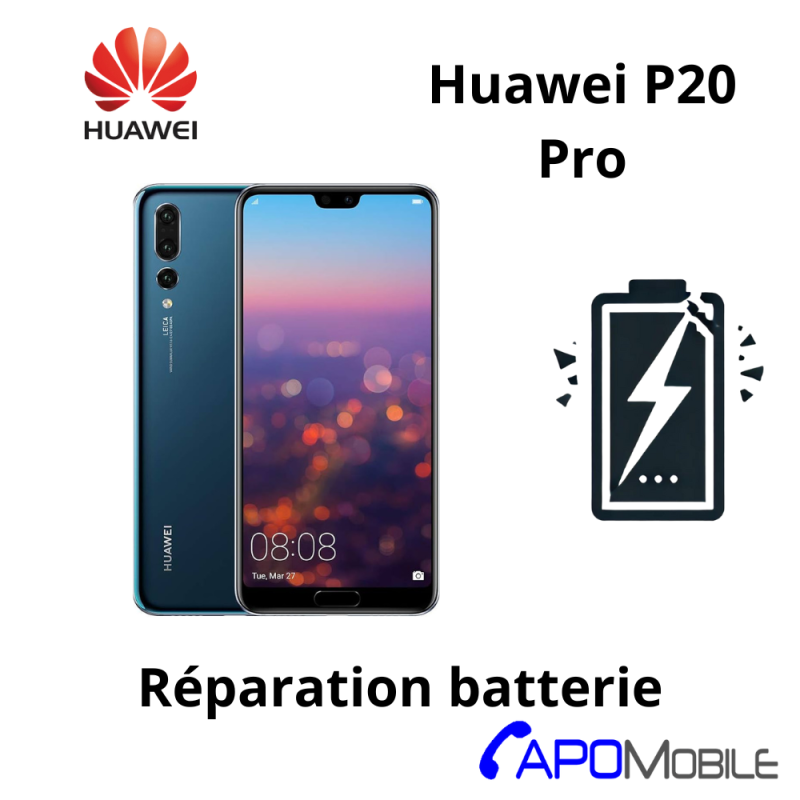 Réparation Huawei P20 Pro Batterie- APOMobile