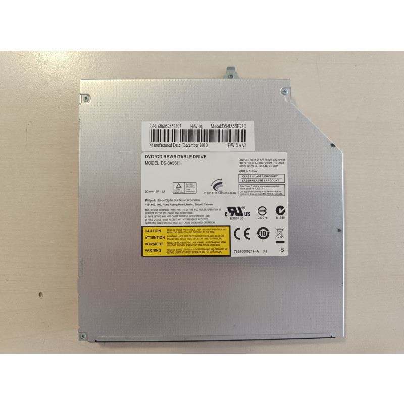 Lecteur DVD/CD sans cache DS-8A5SH23C pour ASUS X52JT - Occasion