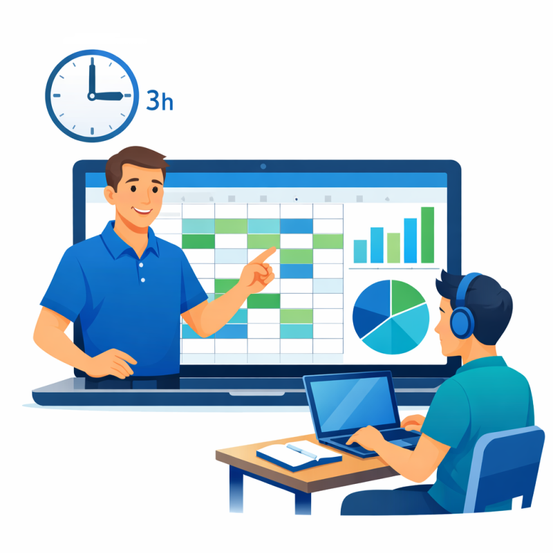 Prestation - Formation - Initiation Excel - 3h