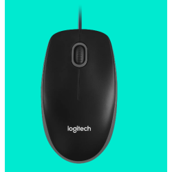 Souris filaire B100 Noire USB - LOGITECH
