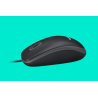 Souris filaire B100 Noire USB - LOGITECH