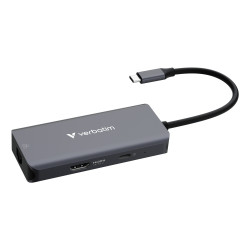 VERBATIM HUB USB-C 6PORT RJ45