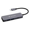 VERBATIM HUB USB-C MULTIPORT 4PORT