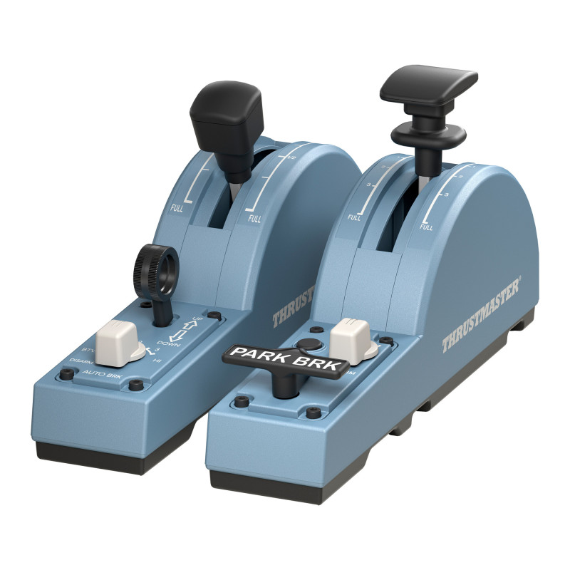 Lot de 2 Leviers de poussée supplémentaires Thrustmaster TCA Quadrant Add-On Airbus pour TCA Airbus Edition