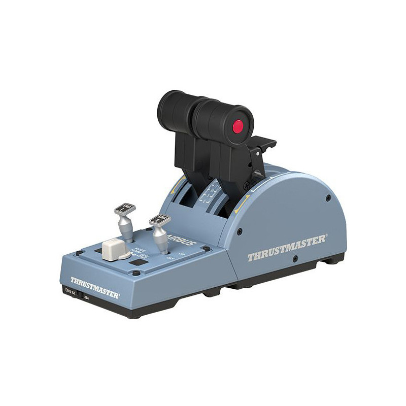 Levier de poussée Thrustmaster Civil Aviation (TCA) Quadrant Airbus (Noir Bleu