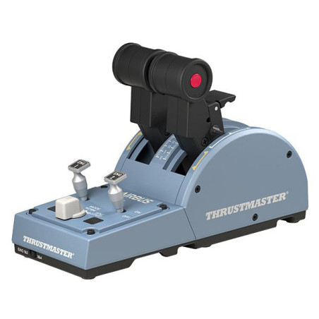 Levier de poussée Thrustmaster Civil Aviation (TCA) Quadrant Airbus (Noir Bleu