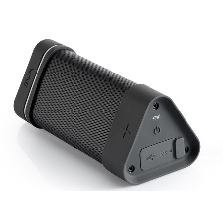 Enceinte nomade Hercules WAE Bluetooth + radio FM (Noir)