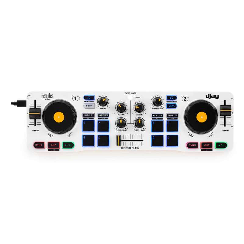 Hercules DJControl Control MIX Bluetooth Pour Smartphone et tablettes ( Andoid e
