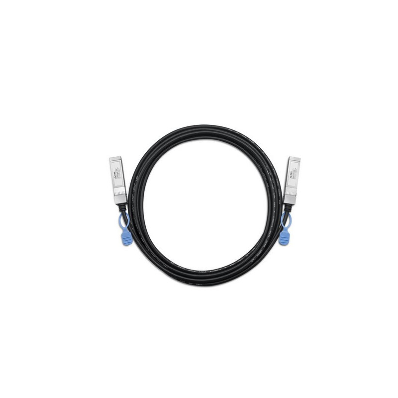 Zyxel - DAC10G-3M-ZZ0103F - C ble de stack 10 Gbps - connecteur SFP+ 3 mètres.