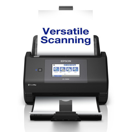 EPSON Scanner WF ES-590W - Scanner à defilement avec chargeur 100p, 600x600dpi, 