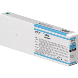 EPSON Singlepack Light Cyan T55K500 UltraChrome HDX HD 700ml