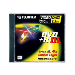 FUJI sp10 DVD+R 8X Dble couche