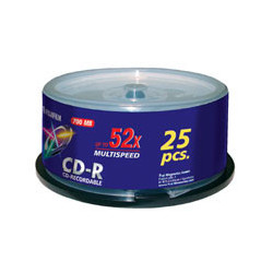 FUJI sp25 CD-R 700 Mo 80m 52x