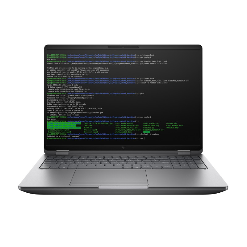 Station de Travail HP ZBook Fury 16 G1i Intel Core U7-255HX 32GB 1TB NVIDIA RTX 