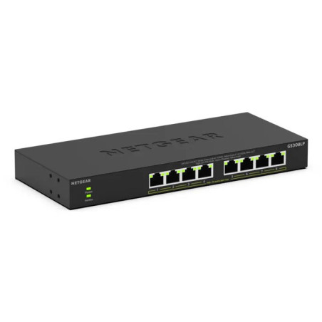Netgear GS308LP Switch non manageable essentiel Gigabit Ethernet PoE+ 8 ports av
