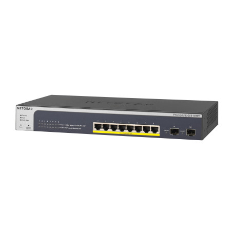 Netgear GS510TPP Smart Switch 8 ports Gigabit Ethernet PoE+ haute puissance avec