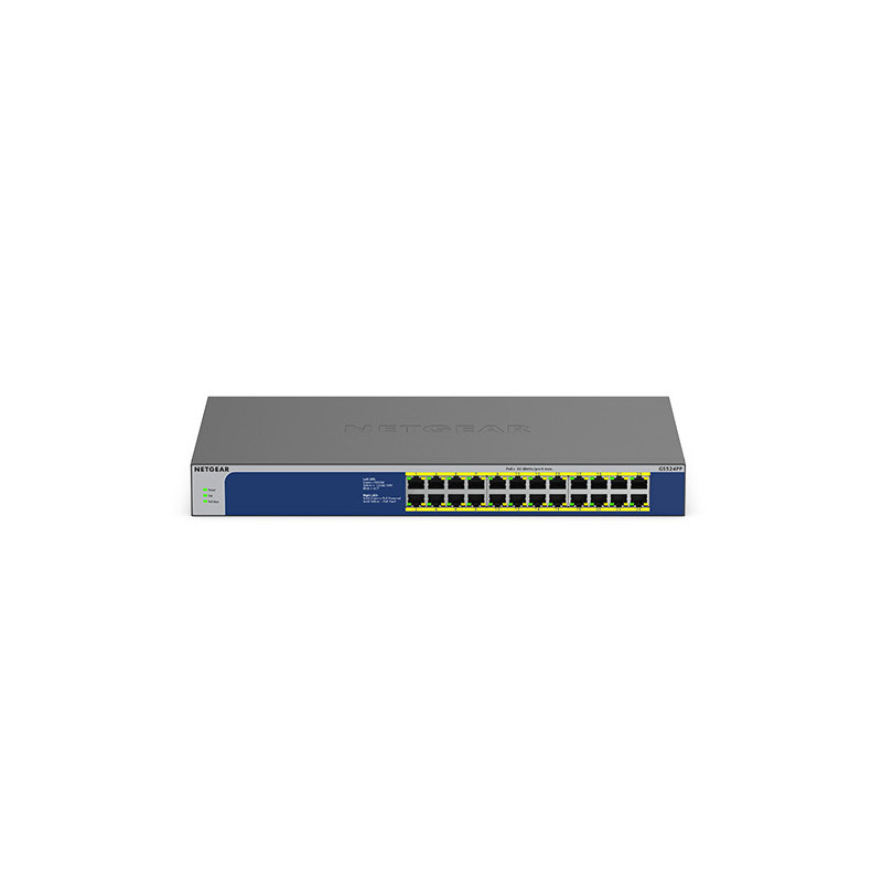 Netgear GS524P Switch non manageable PoE+ haute puissance Gigabit Ethernet 24 po