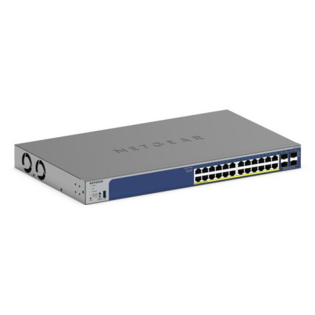 Netgear GS728TXP Smart Switch PoE+ 24 ports Gigabit avec en option gestion à dis